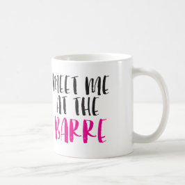 Encuéntreme en la taza de café de la barra