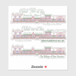 Encuéntrenme en el Pegatina de la Caravana de VOFS