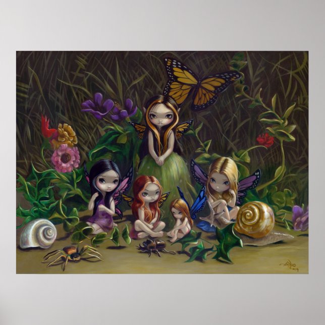 Encuentro de Faeries arte gótico (Frente)