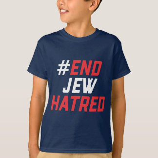 #EndJewHatred Boy la clásica camiseta de la manife