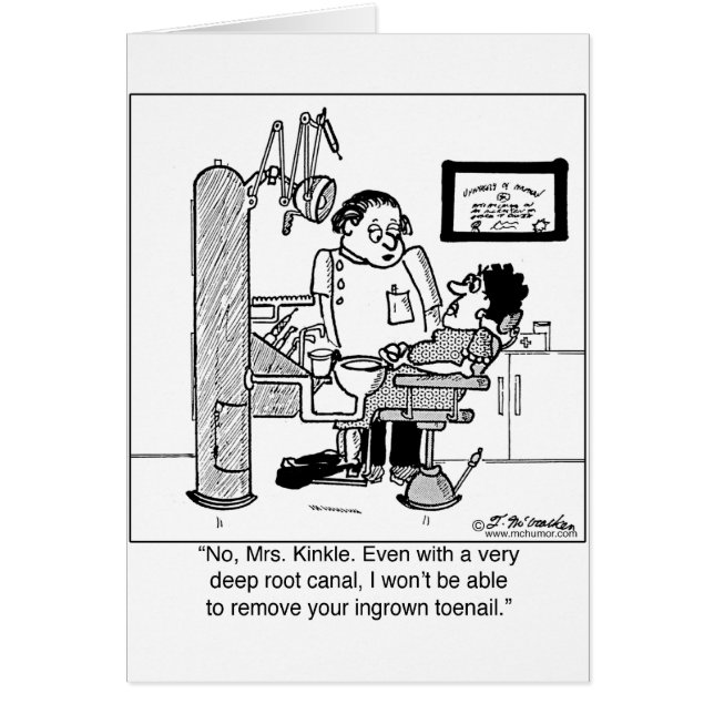 ¿Endodoncia profunda para quitar la uña del pie (Frente)