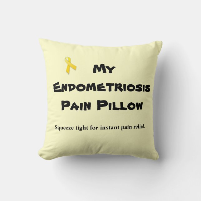 Endometriosis:  Almohada del dolor (Anverso)