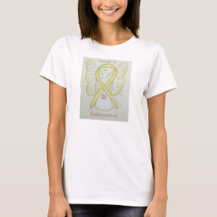 Endometriosis Camisa Angel de Cinta de Conciencia