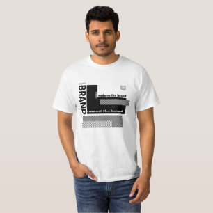 endose la camiseta de la comida del valor de la