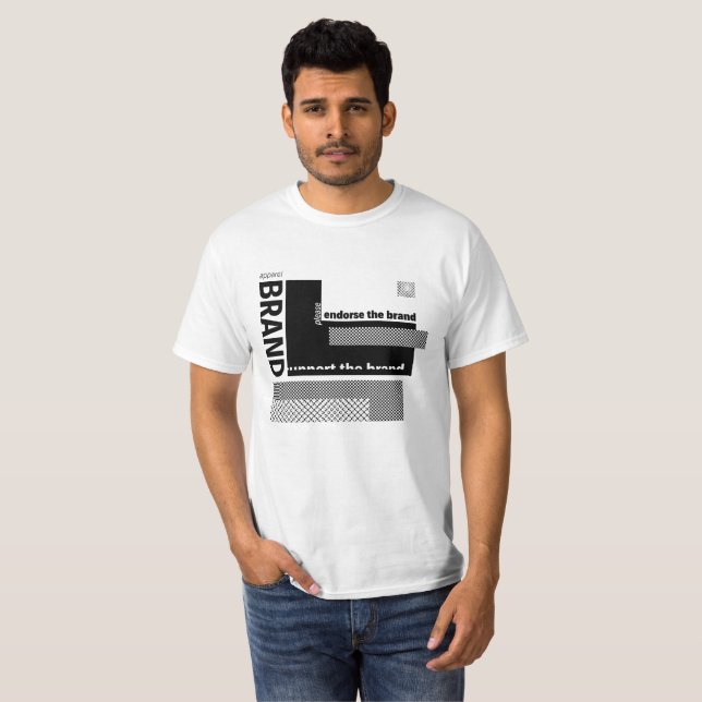 endose la camiseta de la comida del valor de la (Anverso completo)
