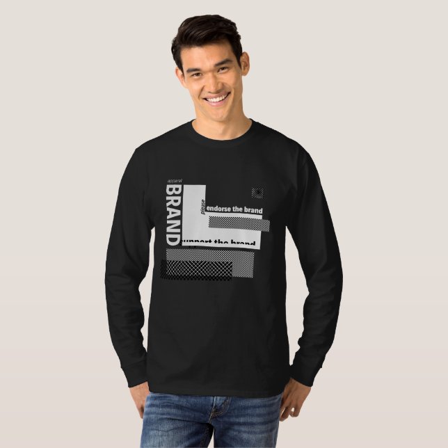 endose la camiseta de la marca (Anverso completo)