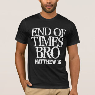 ENDTIMES CRISTIAN TEES MATTHEW 16 camisetas