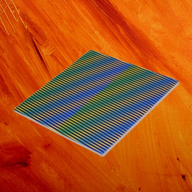 Energía Aligned | Baldosa Cerámica de Líneas Abstr (Subido por el creador)