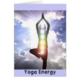 ENERGÍA DE LA YOGA DE LA TARJETA