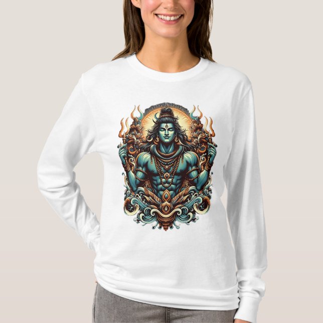 Energía divina: camiseta de Shiva (Anverso)