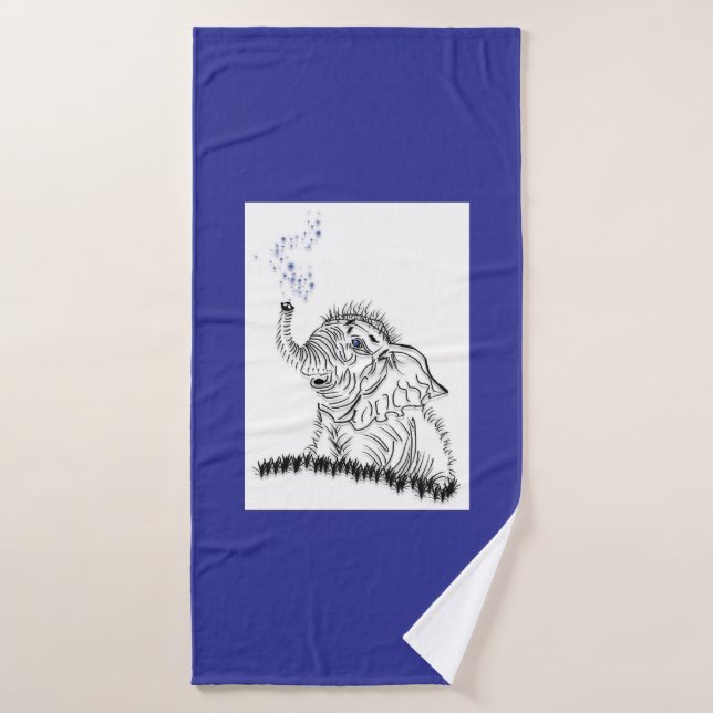 Energía elefante (Toalla de baño)