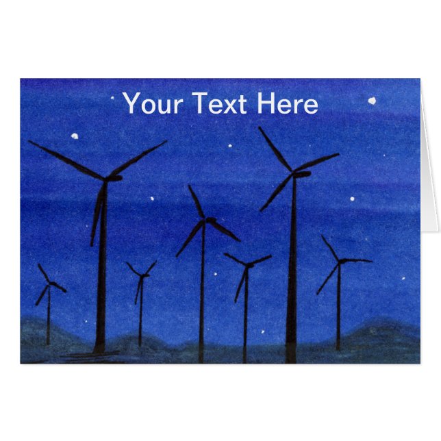 Energía eólica (Anverso (Horizontal))