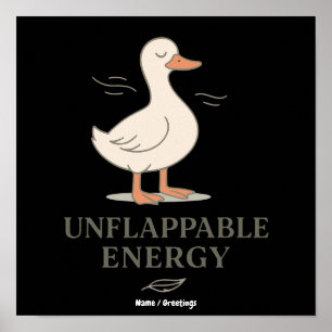 Energía Imperturbable   Arte de Pato de Confianza 