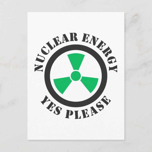 Energía nuclear, sí, por favor, Invitación a la en (Anverso)