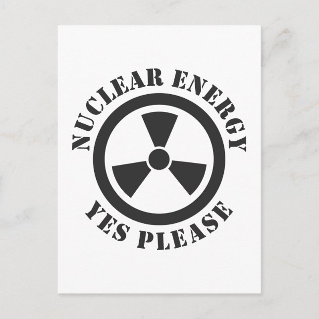 Energía nuclear, sí, por favor, Invitación a la en (Anverso)