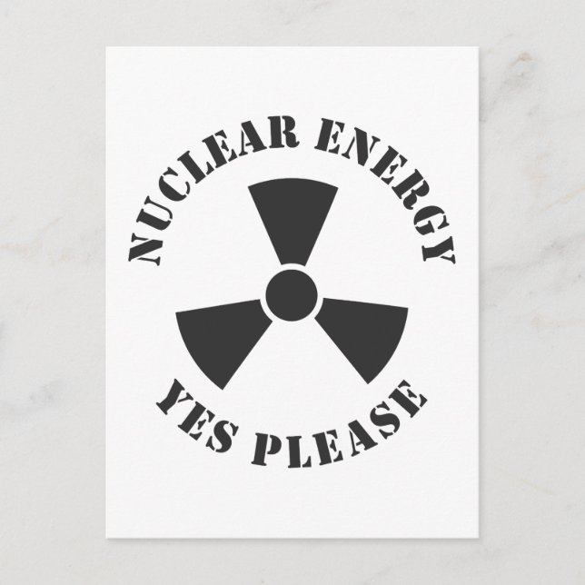 Energía nuclear, sí, por favor, Invitación a la en (Anverso)