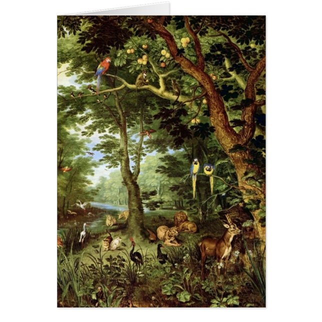 Enero Bruegel la anciano - paraíso (Frente)