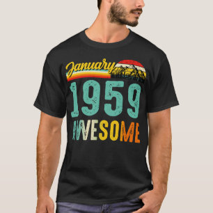 Enero de 1959 Nacimiento de la camiseta de regalo 