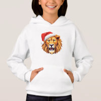 Enfado de león enojado Safari Santa Navidades disf