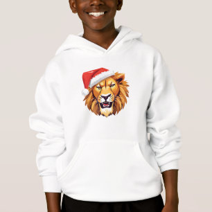 Enfado de león enojado Safari Santa Navidades disf