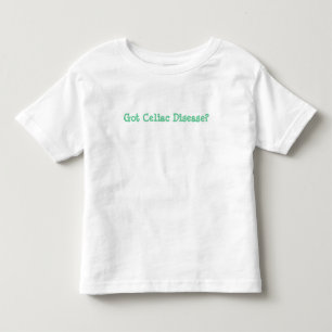¿Enfermedad celiaca conseguida? Camisa del niño