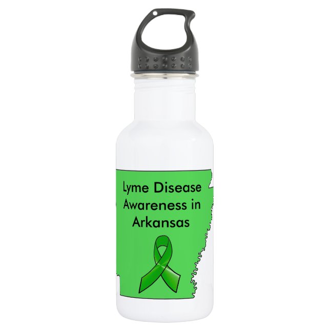 Enfermedad de Lyme en Arkansas Botella de agua (Anverso)