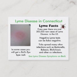 Enfermedad de Lyme en tarjetas de información de C