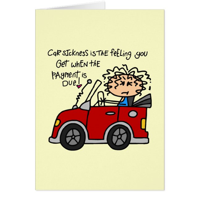 Enfermedad del coche humorístico (Frente)