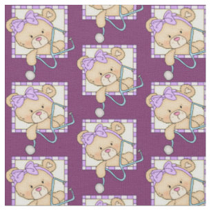 Enfermera Bear Pima tela de algodón
