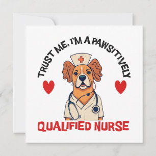 Enfermera Calificada Pawsitivamente