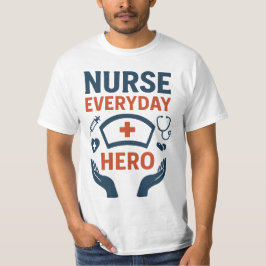 Enfermera: Camiseta de héroe diario - Médico Inspi