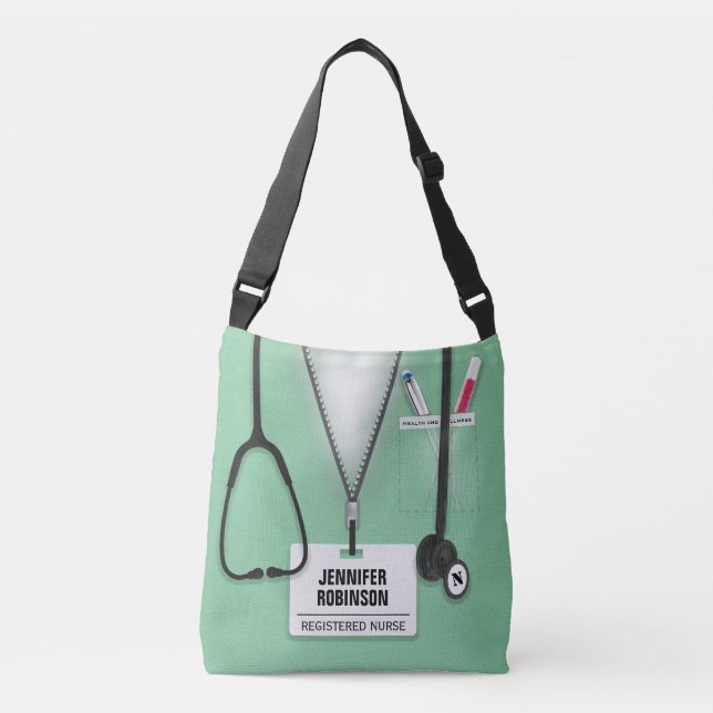Enfermera, cuidadora, bolsa de suministro (Anverso)