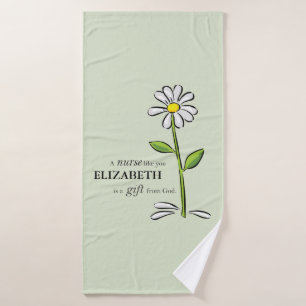 Enfermera Cumpleaños Religiosa Verde Daisy Persona