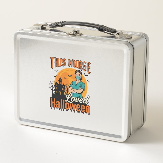Enfermera de Halloween Amaba Halloween Vintage Esp (Anverso)
