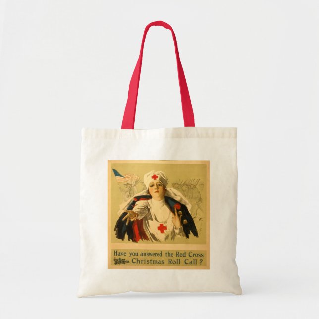 Enfermera de la Cruz Roja de época - Bolsa (Frente)