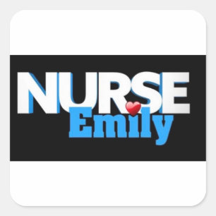 Enfermera Emily Show Pegatina