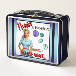 Enfermera Nostálgica Cute En Curso