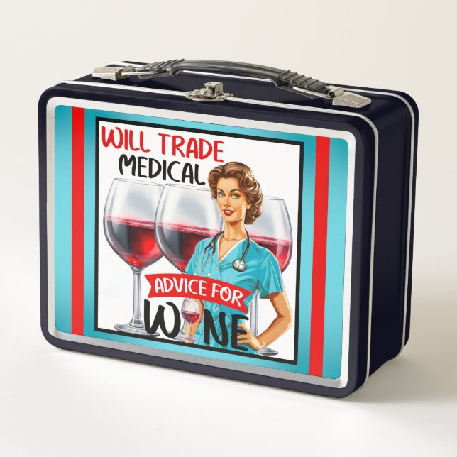 Enfermera Nostálgica Cute Pinup Asesoramiento Come (Anverso)