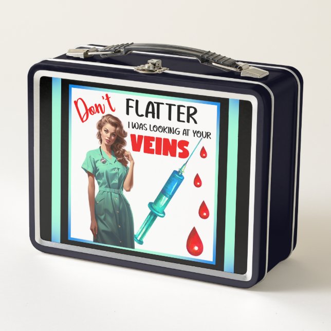 Enfermera nostálgica linda no te engaña (Anverso)