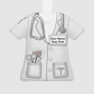 Enfermera o ornamento Médico para escudos blancos