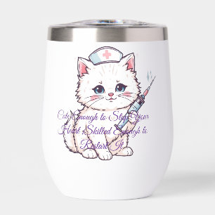 Enfermera Personalizada Gatito lo Suficientemente