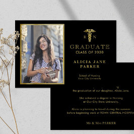 enfermería 2023 - elegante foto de oro