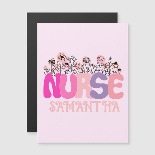 Enfermería floral (Anverso/Reverso)