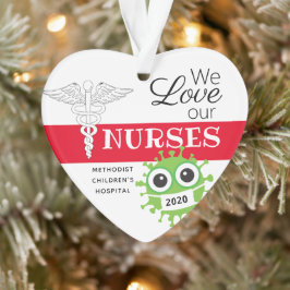 Enfermería personalizada Ornamentos médicos de Nav