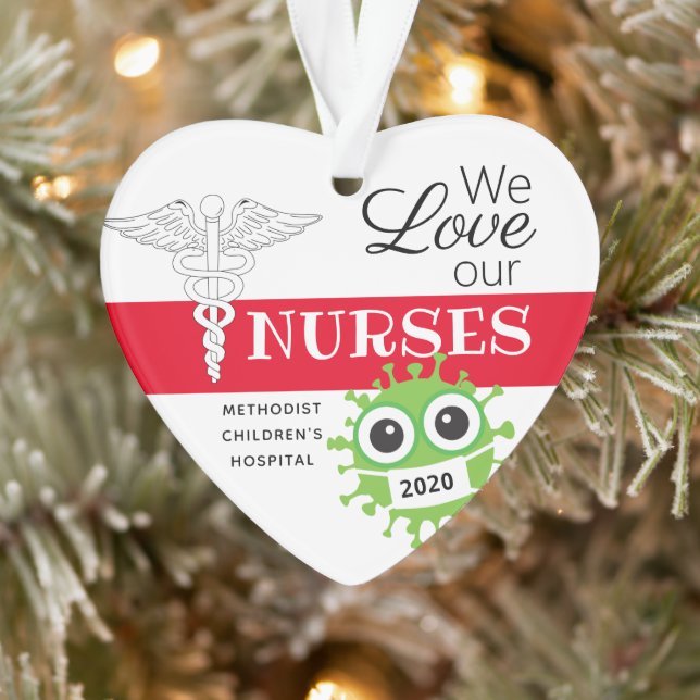 Enfermería personalizada Ornamentos médicos de Nav (Árbol)