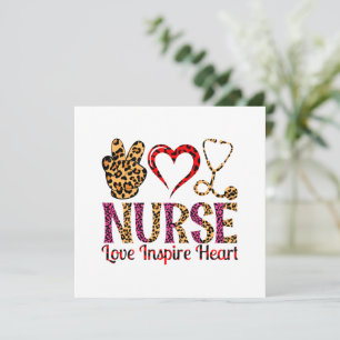 Enfermero Amor Inspira Corazón - Enfermera Motivac
