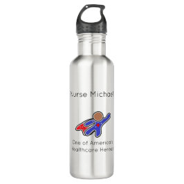 Enfermero de enfermería de salud Hero Botella de a