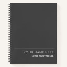 Enfermero Profesional Personalizado Cuaderno Espir