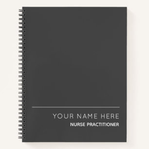 Enfermero Profesional Personalizado Cuaderno Espir