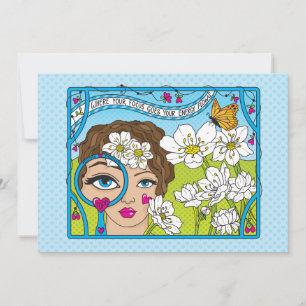 Enfócate En Lo Bueno_Tarjeta Plana 7" x 5"